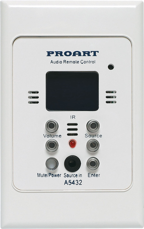 Pro-art 4 Input to 4 Output Matrix Mixer Controller Wallplate