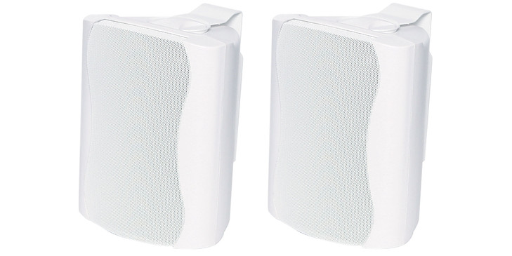 Opus One 45W 8 Ohm White Wall Mount Speaker Pair