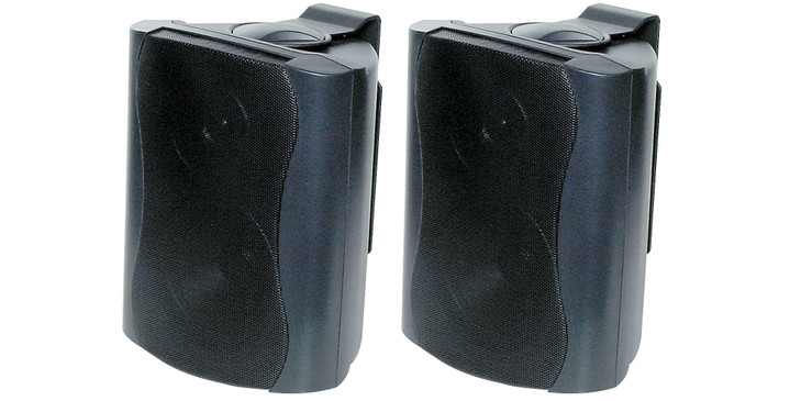 Opus One 45W 8 Ohm Black Wall Mount Speaker Pair