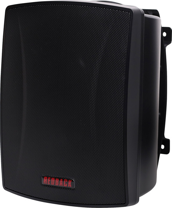Redback 45W 100V 8 Ohm Wall Mount Black Speaker Pair