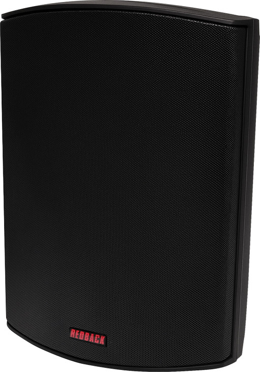 Redback 50W / 85W 100V 8 Ohm Wall Mount Black Speaker Pair