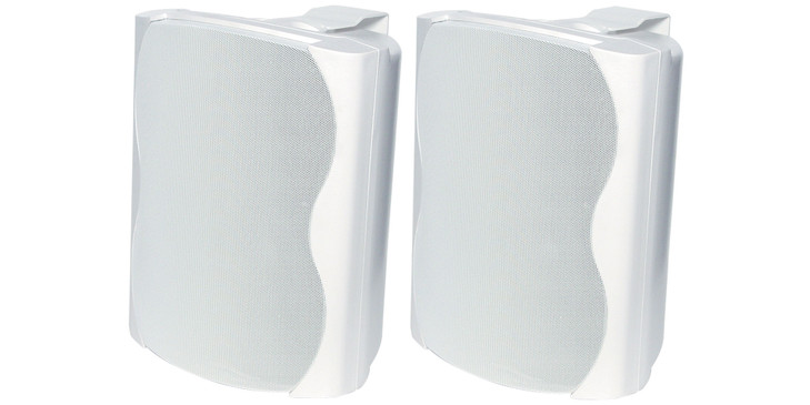 Opus One 50W 8 Ohm White Wall Mount Speaker Pair