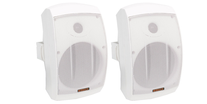 Redback 30W 2 Way 8 Ohm/100V White Wall Speakers Pair