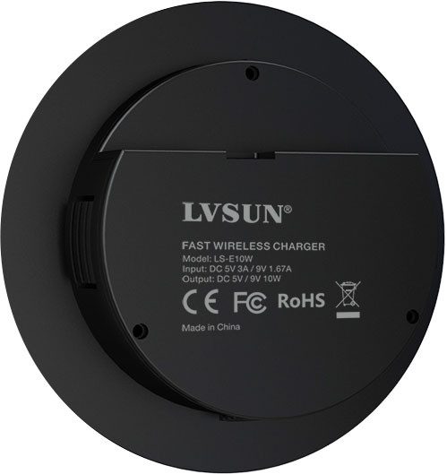 Desk Mount 10W USB Qi Wireless Fast Charger