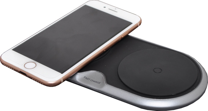 Powertran QI Wireless Dual Phone Fast Charging Pad