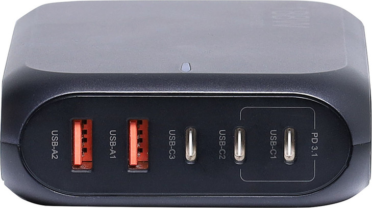 Powertran 5 Port USB-C QC3.0 188W PD GaN Wall Charger