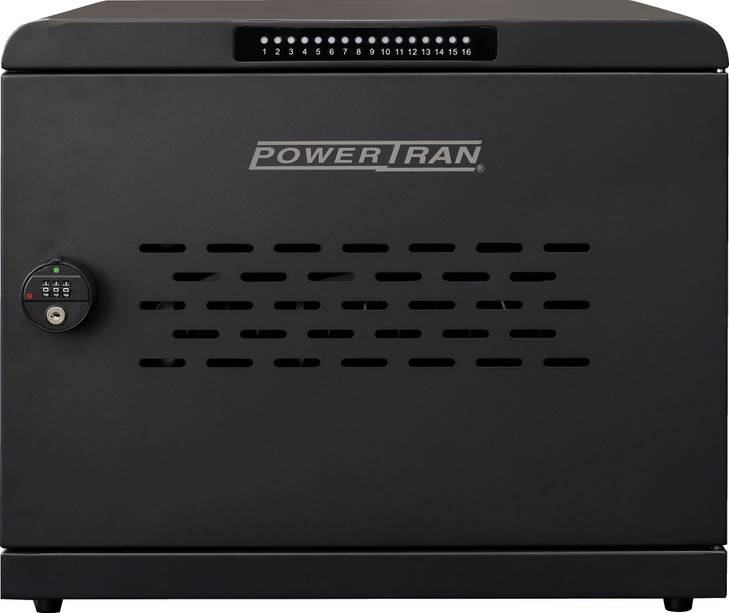 Powertran 16 Port 1000W USB Type-C PD Charging Cabinet