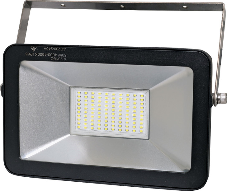 Genlamp 50W 240V AC IP65 Natural White LED Floodlight