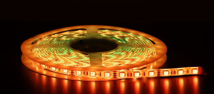 Genlamp IP65 5050 RGB 12 Volt LED Strip Light 5m