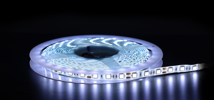 Genlamp IP65 5050 Cool White 12V LED Silicon Strip Light 5m