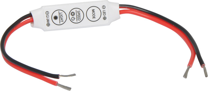 Genlamp 12 Volt LED Strip Light Inline Controller