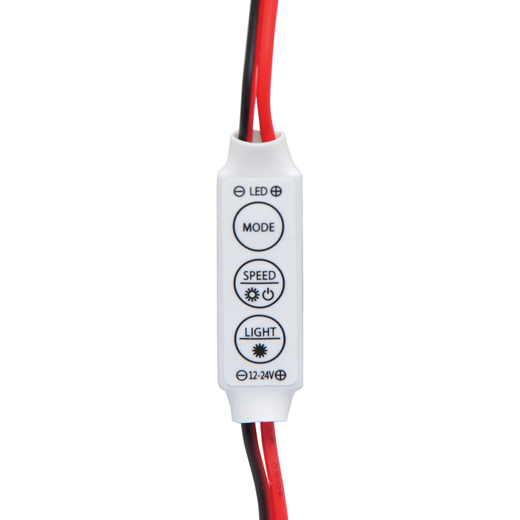 Genlamp 12 Volt LED Strip Light Inline Controller