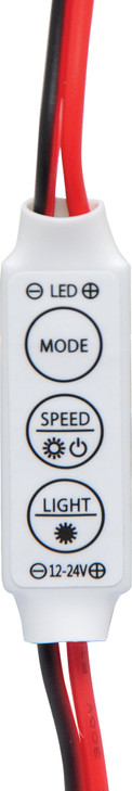 Genlamp 12 Volt LED Strip Light Inline Controller
