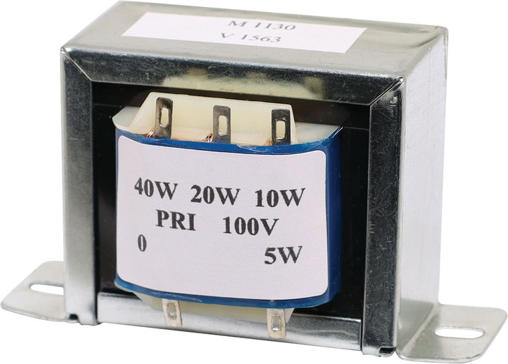 40W 100V Line PA EI Core Audio Transformer