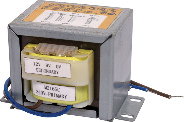 Powertran 9-24V / 240V 60VA EI Core Transformer