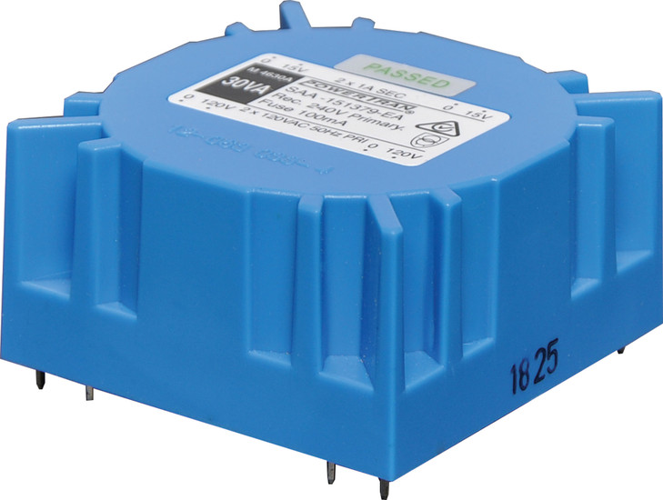 Powertran 15 + 15 PCB 30VA Toroidal Transformer
