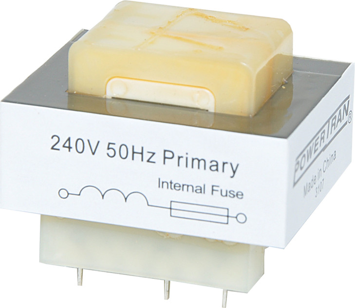 Powertran 7VA 15+15V PCB Transformer