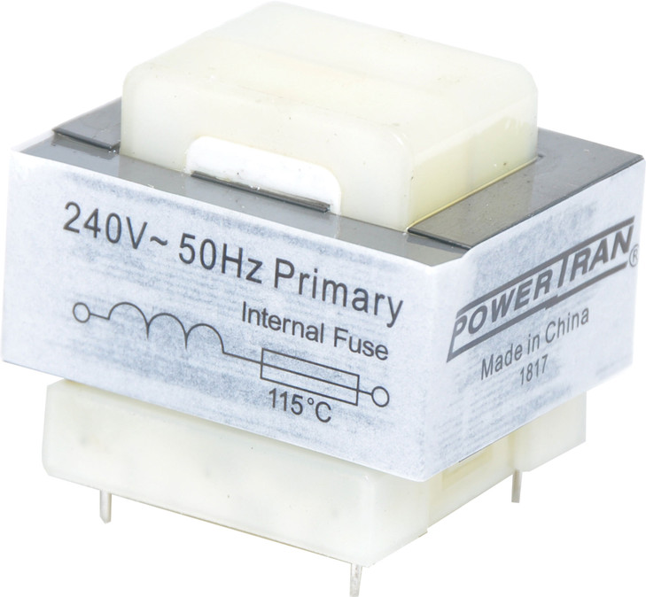Powertran 7VA Compact 9+9V PCB Transformer