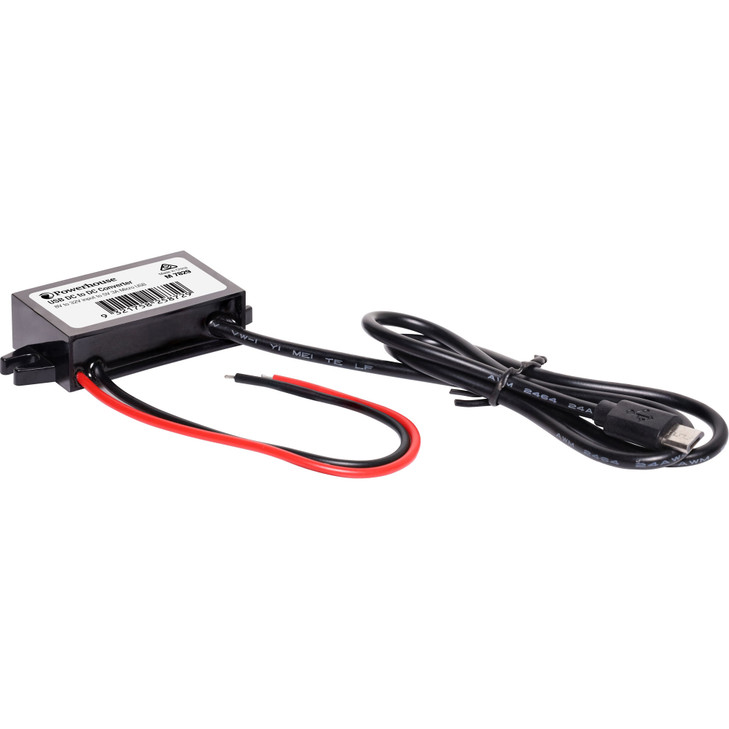 Powerhouse 8-32V to 5V 3A Micro USB DC-DC Converter