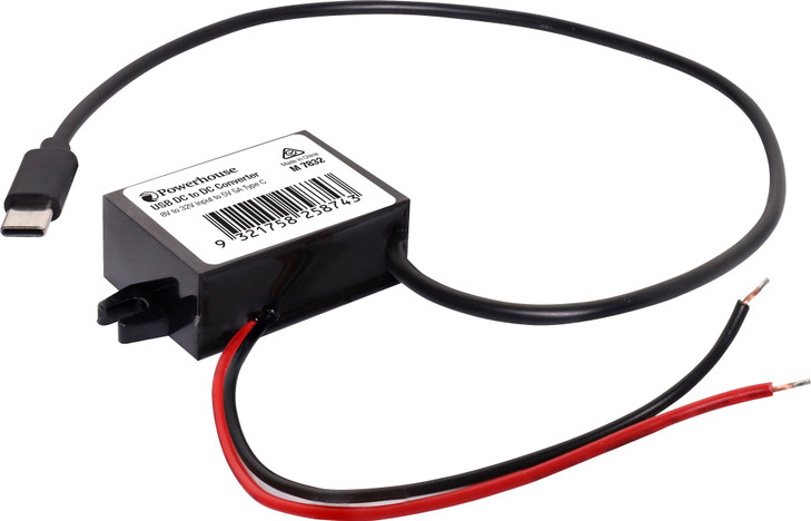 Powerhouse 8-32V to 5V 5A USB C DC-DC Converter