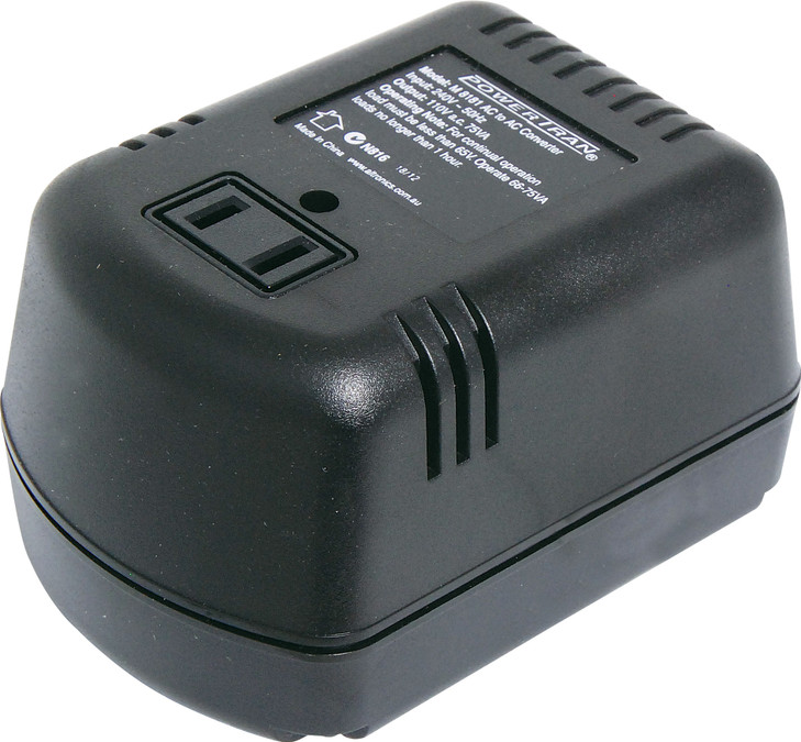 Powertran 75W 220V-240V To 110V Stepdown Transformer
