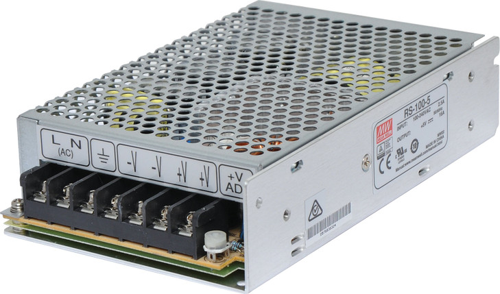 Mean Well RS-100-5 80W 5VDC Switchmode Power Supply