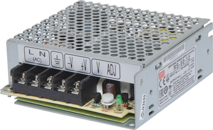 Mean Well RS-50-12 50W 12VDC Switchmode Power Supply