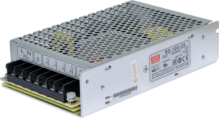 Mean Well RS-100-24 108W 24VDC Switchmode Power Supply