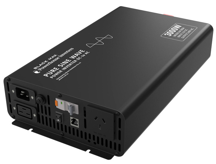 Powerhouse 3000W 12V DC to AC Pure Sine Wave Power Inverter with AC Transfer
