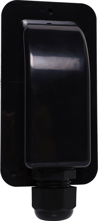 Single Gland Solar Cabling Entry Point - Black
