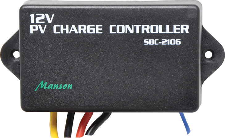 Manson 6A 12V DC PWM Solar Charge Controller