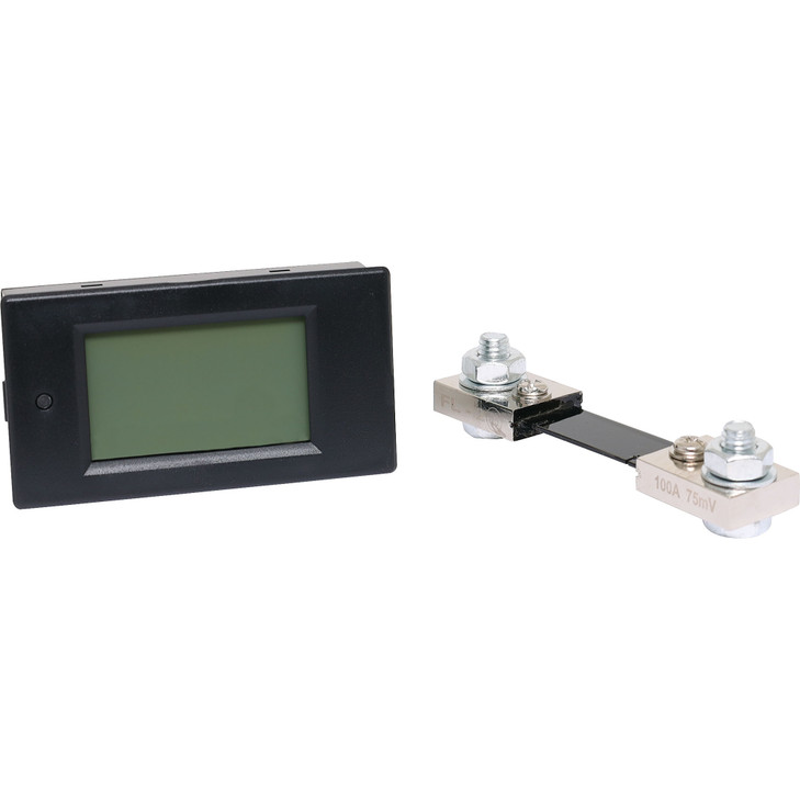 Powerhouse Flush Mount Power Monitor Panel with 100A Shunt
