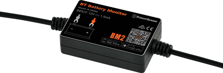 Powerhouse 12V Bluetooth Battery Monitor