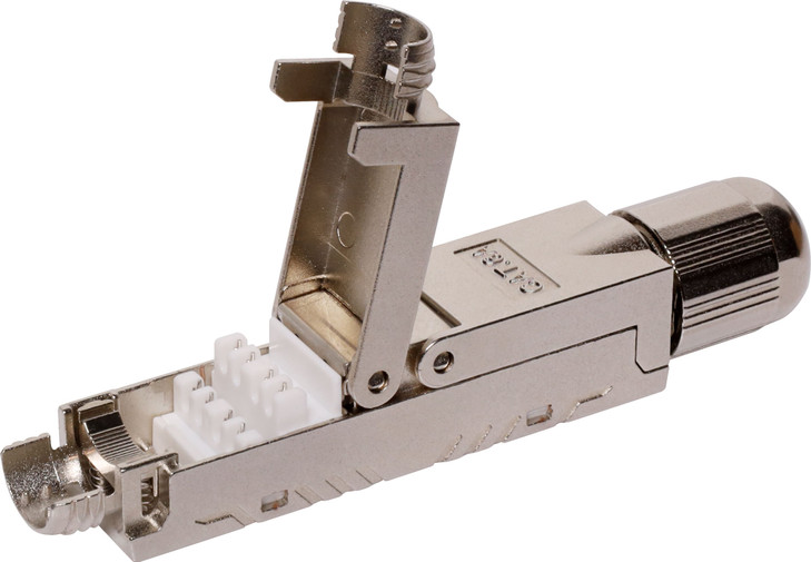 Cat6A RJ45 Shielded Punchdown Joiner