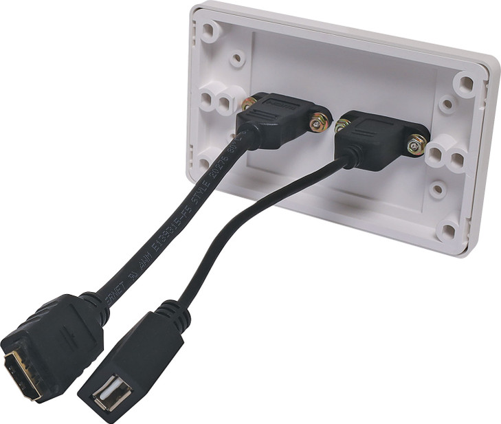 Dynalink HDMI USB A Cover with Flyleads