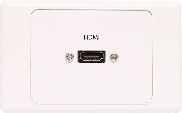 Dynalink HDMI Wallplate with Flylead Connection