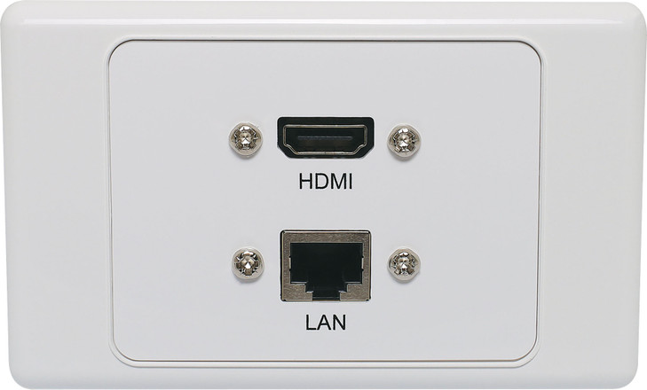 Dynalink RJ45 Cat6 HDMI Fly Lead Wallplate