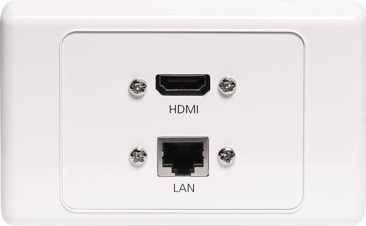 Dynalink RJ45 Cat6 HDMI Fly Lead Wallplate