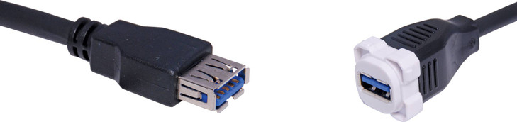 Dynalink USB 3.0 Clipsal Style Clip-In Mechanism