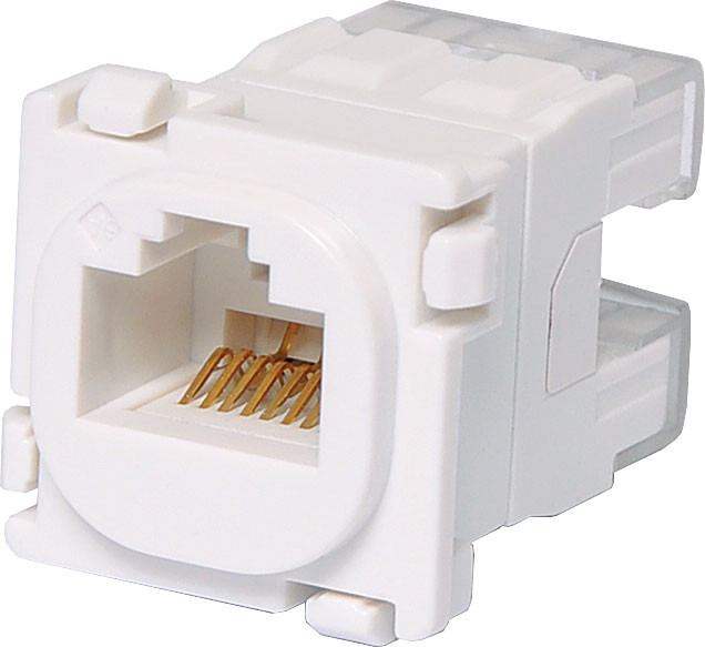 RJ45 Cat6A Socket Clip-In Mechanism to suit Clipsal