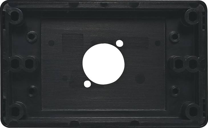 Black Wallplate For D Series Connector