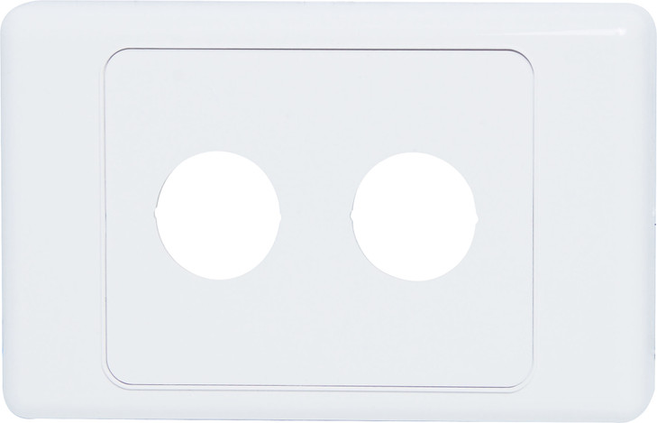 Wallplate For Dual S4030-S4035 Panel Lamps