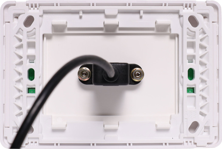 USB A Horizontal Wallplate With Flyleads - Clipsal Pro
