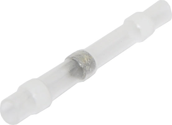 Solder Sleeve Heat Shrink White Tube Pk50