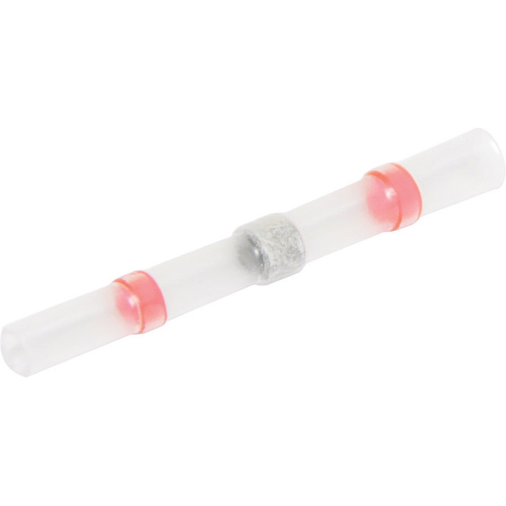 Solder Sleeve Heat Shrink Red Tube Pk6