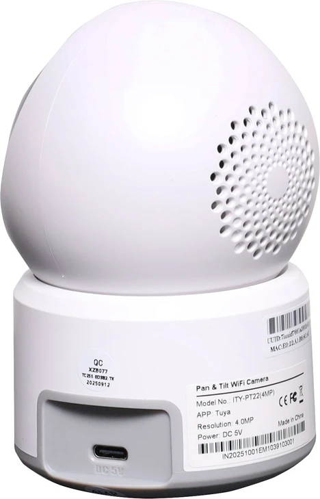 Indoor Wi-Fi Pan/Tilt 4MP Smart Camera