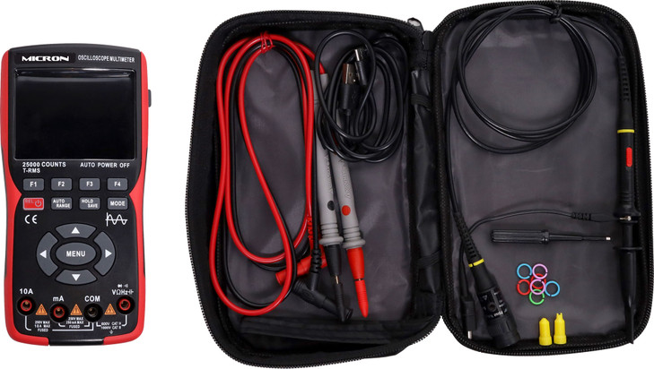 50MHz LCD Handheld Oscilloscope & Digital Multimeter