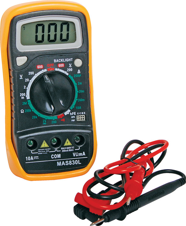 Micron 19 Range Digital Multimeter With Data Hold
