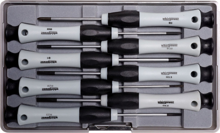 8 Piece Mini Phillips / Flat Blade Screwdriver Set