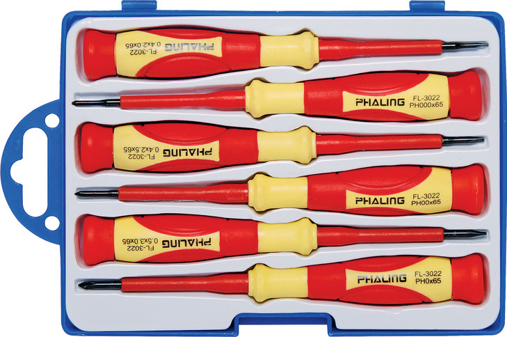 6 Piece Mini 1000V Driver Set